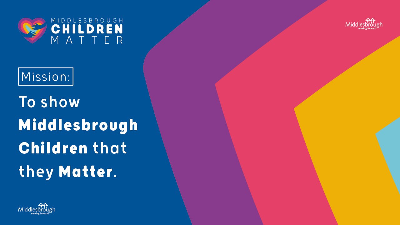 Middlesbrough Children Matter mission slide