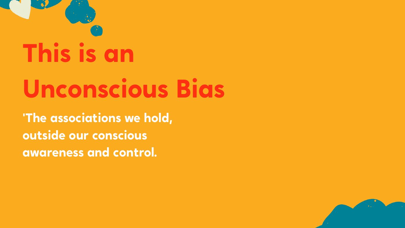 Unconscious bias slide