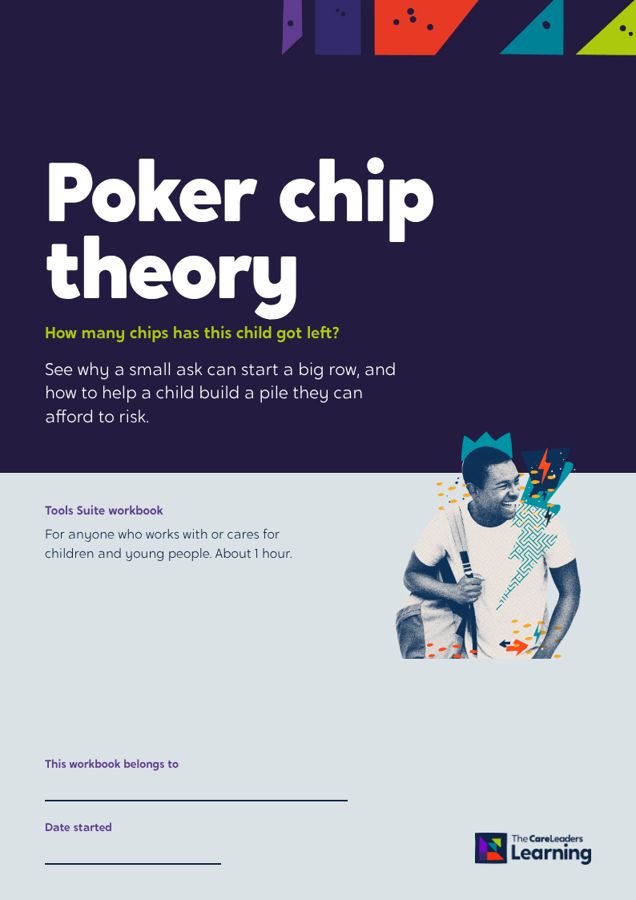 Poker Chip Theory workbook, page 1 of the sample