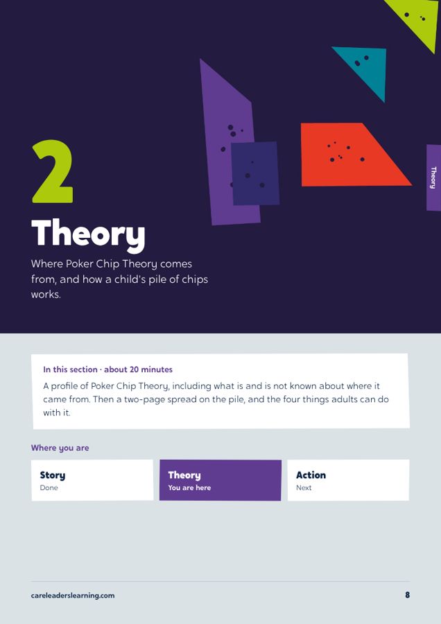 Poker Chip Theory workbook, page 4 of the sample